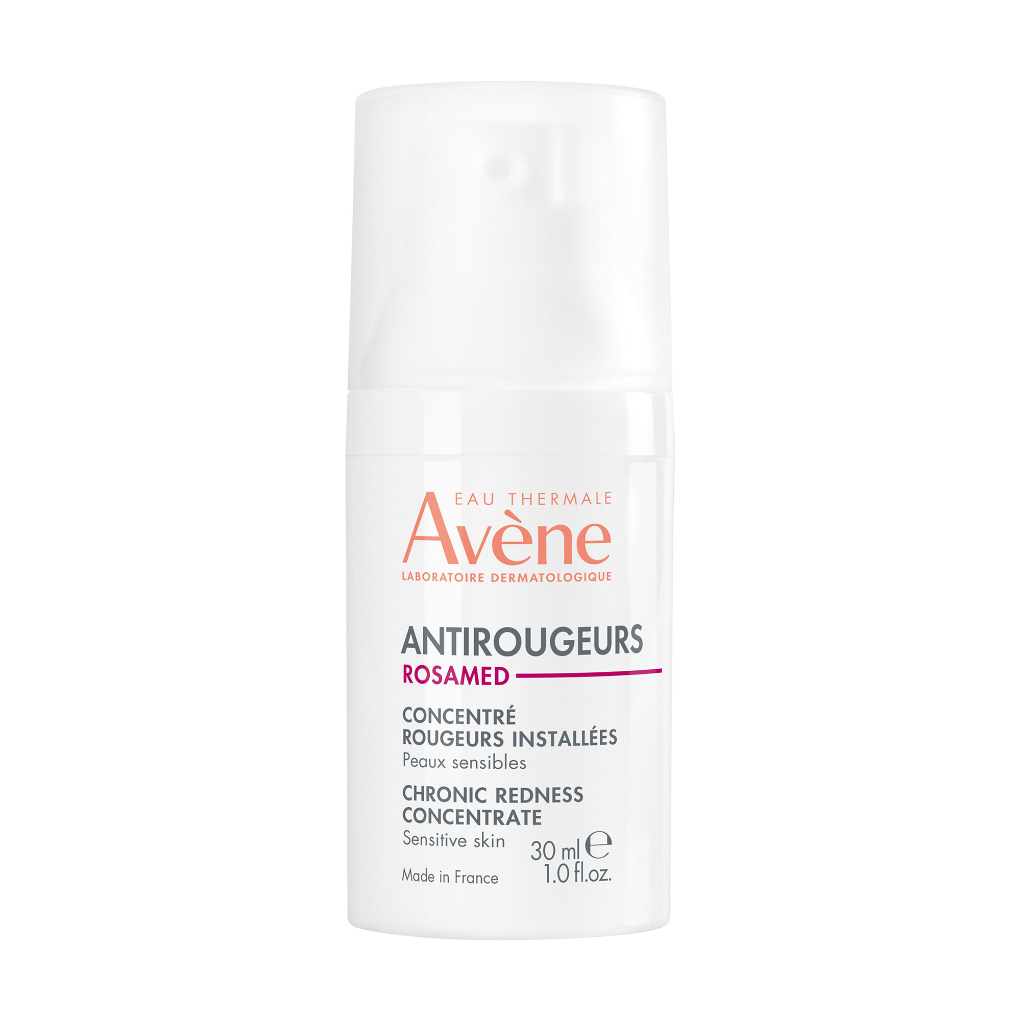 Крем-концентрат для обличчя Avene Antirougeurs Rosamed Chronic Redness Concentrate при куперозі, 30 мл
